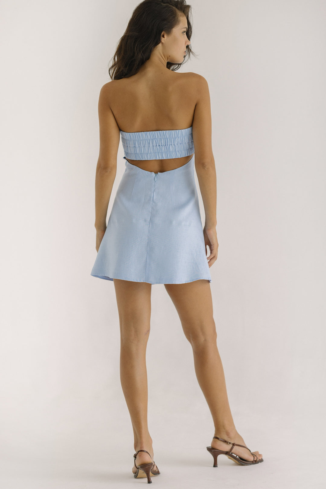bustier mini dress Lavender Mesh Mini Dress - Floral Sequin Dress - Bustier Dress